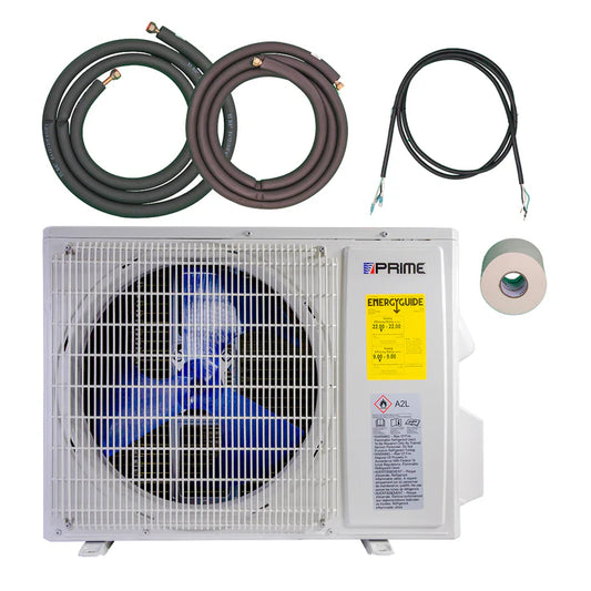 Mini Split PRIME 18000 BTU HEAT/COLD 19 SEER2 R-32 220V SERIE W1