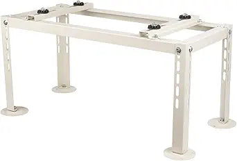 WeCooper Mini Split Ground Stand for 9000-24000 BTU Ductless AC Heat Pump,Heavy Duty Adjustable Mini Split Condenser Stand,Max Load 450LBS