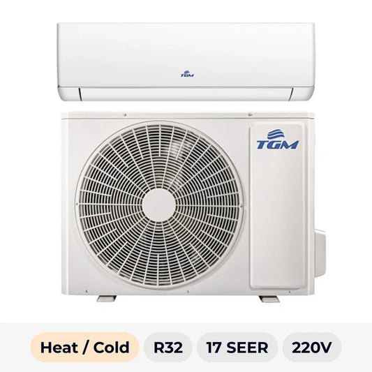 TGM 12000 BTU HEAT/COLD 17SEER2 R-32 110V
