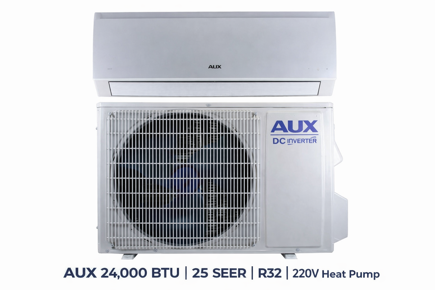 AUX 24000 BTU HEAT/COLD 25 SEER R-32  220 Vol
